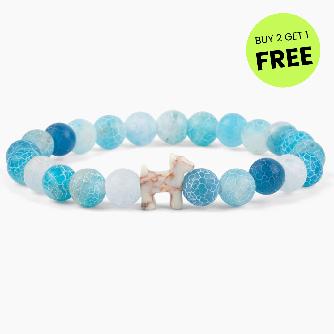 RESQ Dog Beaded Bracelet